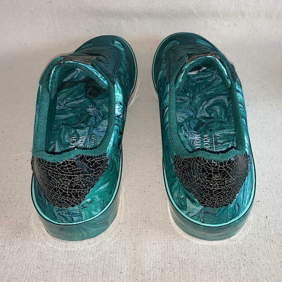 Scotch & Soda Marble Green Sneakers - Picture 4 of 10
